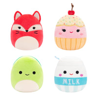 Squishmallows Micromallows 4 Pack Assortment 2.5" (4 in the Assortment)