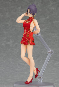 Figma Styles Figma Female Body (Mika) with Mini Skirt Chinese Dress Outfit