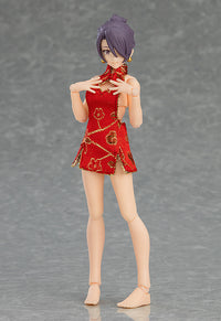 Figma Styles Figma Female Body (Mika) with Mini Skirt Chinese Dress Outfit