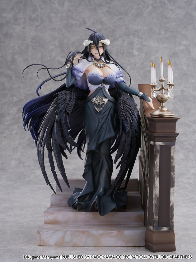 Overlord: Albedo -Jet Black Dress Ver.- [Shibuya Scramble Figure] - 1/7 Scale Figure (CyberZ)