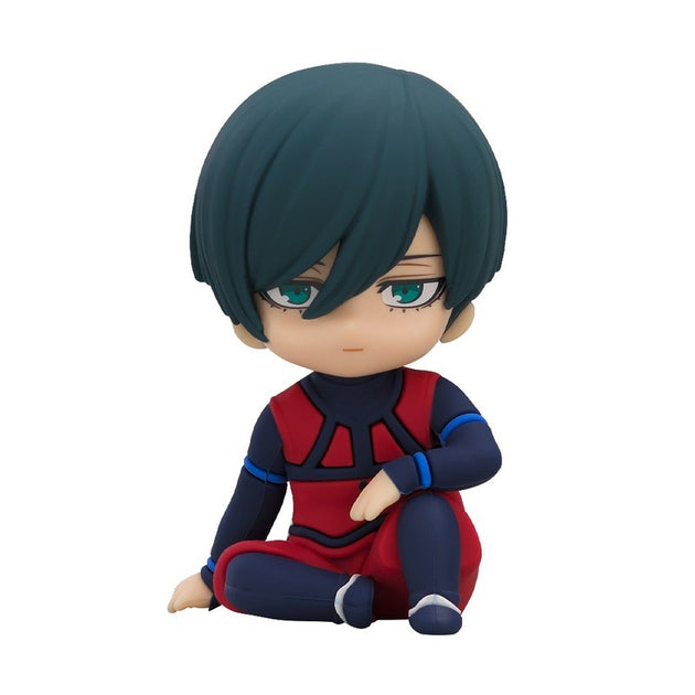 Blue LOCK: Nendoroid Plus Itoshi Rin Rubber Mascot (ORANGE ROUGE)