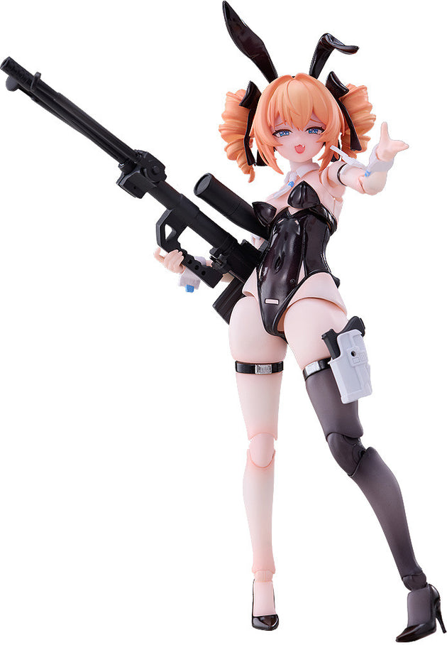 Bunny Rapid Action Squad Sniper Leoni Articulated Figure 1/12 Scale