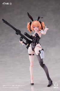 Bunny Rapid Action Squad Sniper Leoni Articulated Figure 1/12 Scale