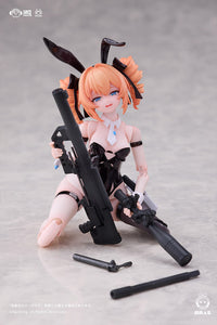 Bunny Rapid Action Squad Sniper Leoni Articulated Figure 1/12 Scale