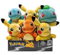 Pokemon Select Velvet Plush Assortment 8" (6 in the Assortment)