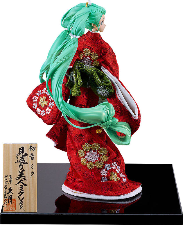 Character Vocal Series 01 Hatsune Miku Beauty Looking Back Miku Version Kyugetsu Collaboration Japanese Doll 1/7 Scale
