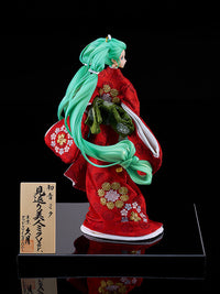 Character Vocal Series 01 Hatsune Miku Beauty Looking Back Miku Version Kyugetsu Collaboration Japanese Doll 1/7 Scale