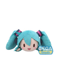 Hatsune Miku: fuwa petit NESOBERI (Lay-Down) M Plush Hatsune Miku - B [open mouth] (SEGA)