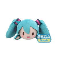 Hatsune Miku: fuwa petit NESOBERI (Lay-Down) M Plush Hatsune Miku - B [open mouth] (SEGA)