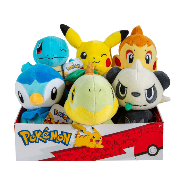 Pokemon Plush Assortment 8" (6 in the Assortment)