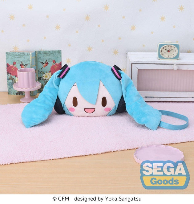 Character Vocal Series 01 Hatsune Miku Fuwa Petit Face Shoulder Bag (M)