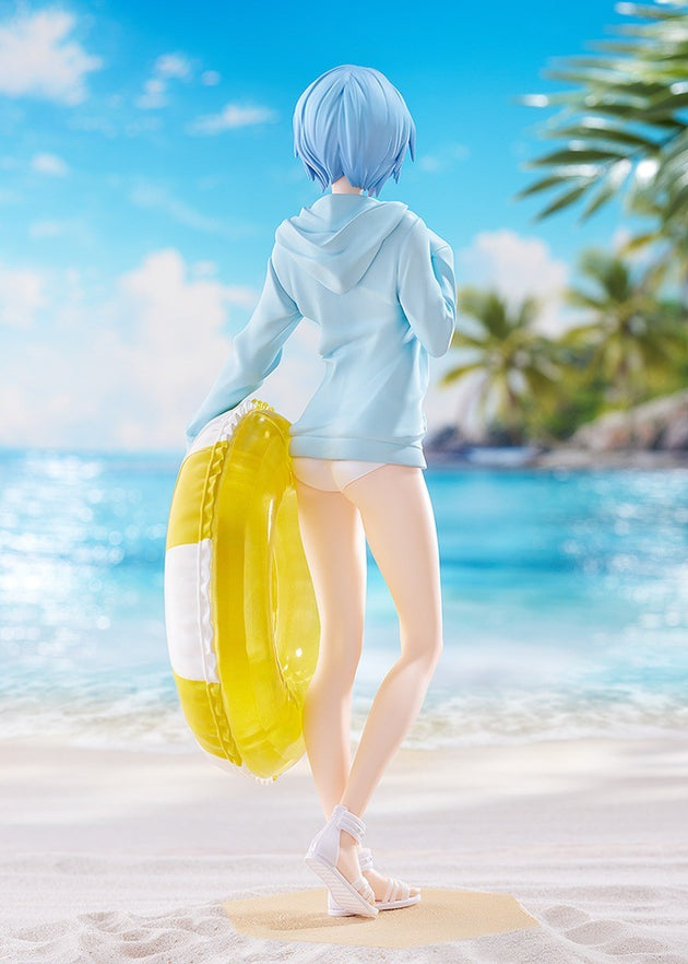 Rebuild of Evangelion: POP UP PARADE BEACH QUEENS Rei Ayanami L Size (Good Smile Company)