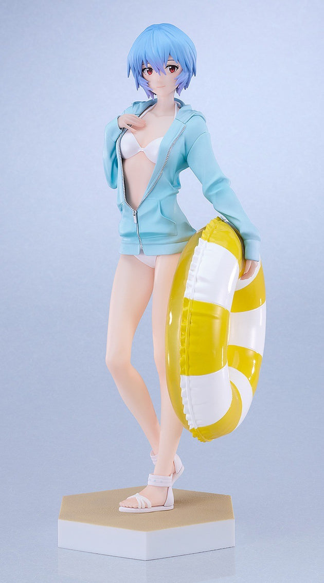 Rebuild of Evangelion: POP UP PARADE BEACH QUEENS Rei Ayanami L Size (Good Smile Company)
