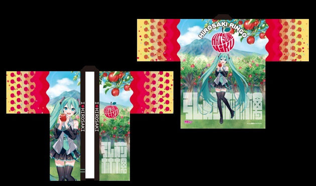 Hatsune Miku x Hirohako Apple Happi - Art by Asagao Minoru (Kadokawa)
