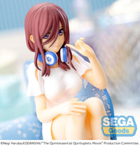 The Quintessential Quintuplets Movie PM Perching Figure Miku Nakano