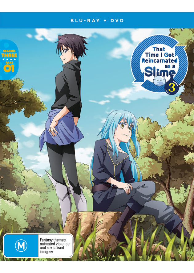 That Time I Got Reincarnated As A Slime - Season 3 Part 1 Dvd/ Blu-Ray Combo