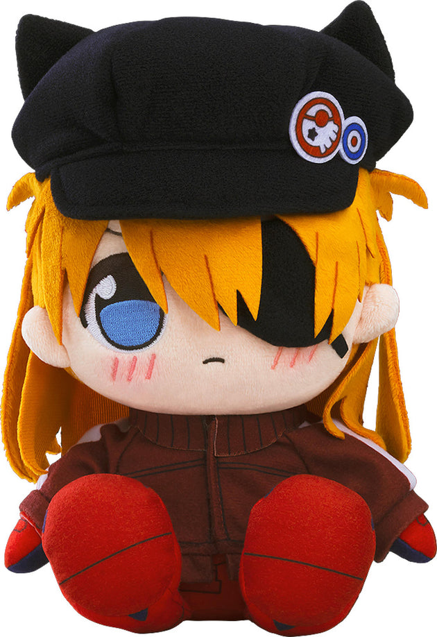 Rebuild of Evangelion: Kuripan Plushie Asuka Shikinami Langley (Jersey & Casquette Cap) (Good Smile Company)