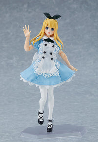 Figma Styles Figma Female Body (Alice) with Dress + Apron Outfit