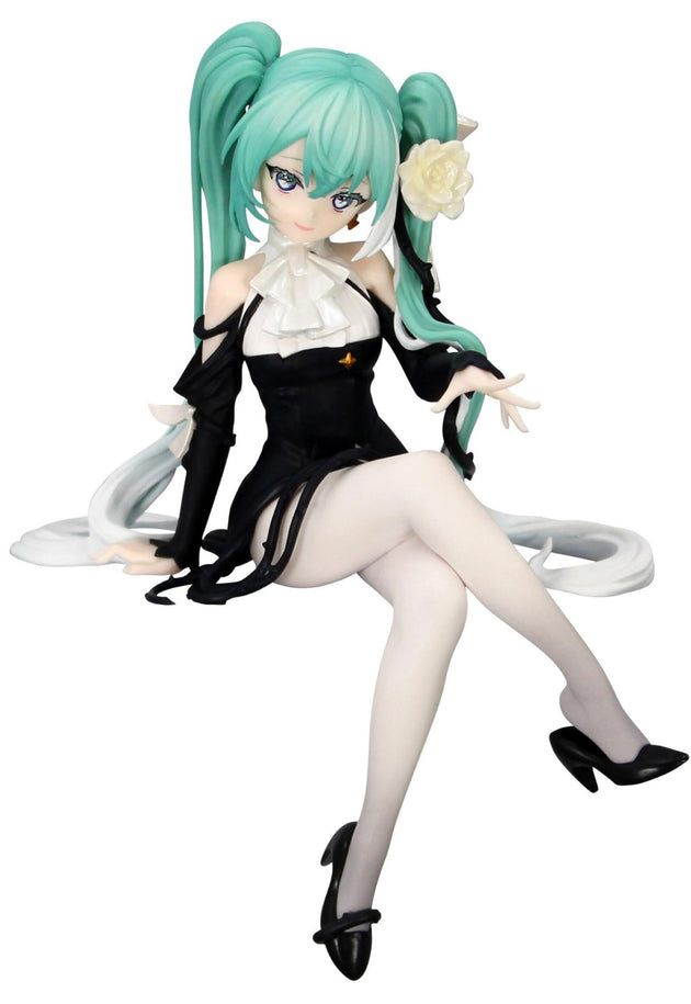 Character Vocal Series 01 - Hatsune Miku Noodle Stopper Figure Flower Fairy White Rose