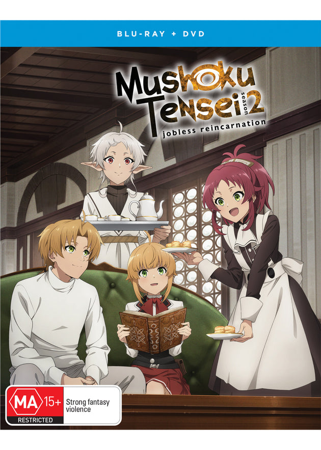 Mushoku Tensei: Jobless Reincarnation - Season 2 Part 2 Dvd / Blu-Ray Combo