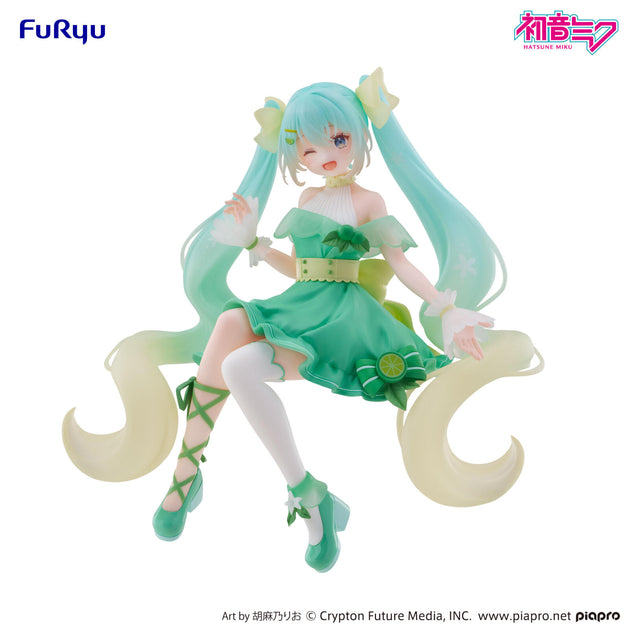 Character Vocal Series 01 - Hatsune Miku Noodle Stopper Figure Hatsune Miku Lime Version