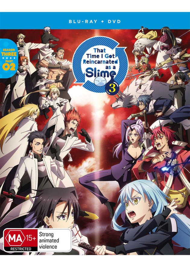 That Time I Got Reincarnated As A Slime - Season 3 Part 2 - Dvd / Blu-Ray Combo