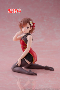 A Certain Scientific Railgun Desktop Cute Figure Mikoto Misaka (Chinese Dress Version)