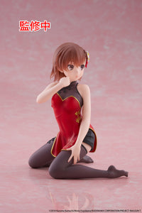 A Certain Scientific Railgun Desktop Cute Figure Mikoto Misaka (Chinese Dress Version)
