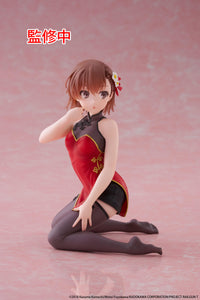 A Certain Scientific Railgun Desktop Cute Figure Mikoto Misaka (Chinese Dress Version)