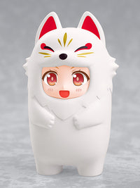 Nendoroid More Kigurumi Face Parts Case (White Kitsune)