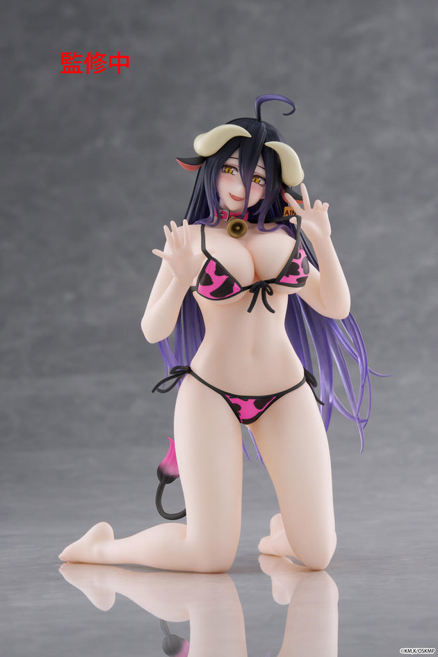 Overlord Desktop Cute Figure Albedo (Cow-Print Swimsuit Version) (re-run)