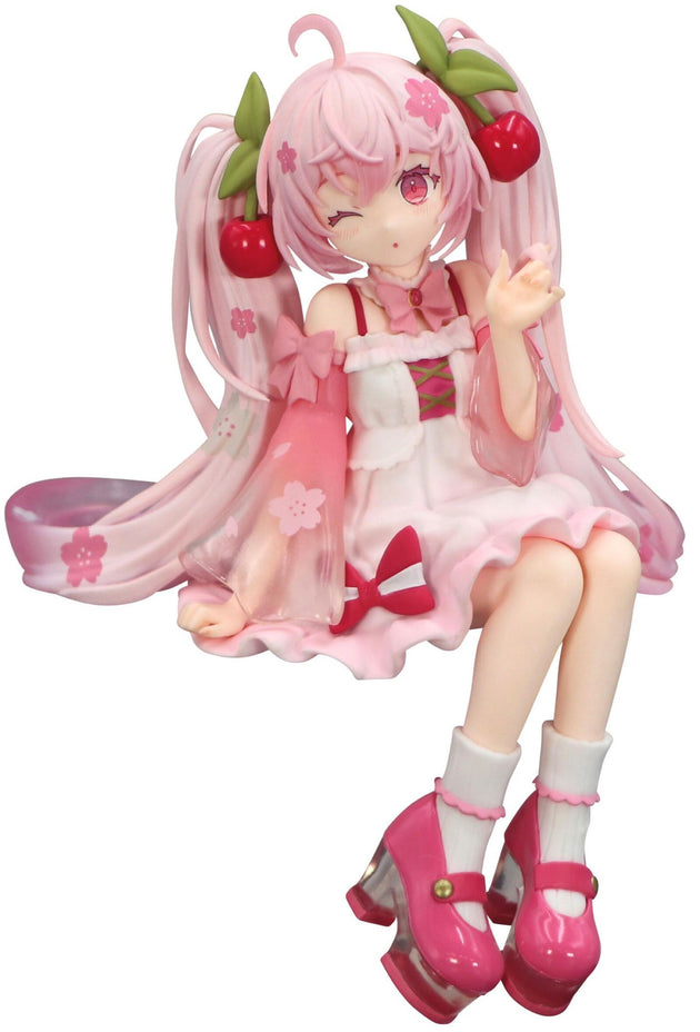 Character Vocal Series 01 - Hatsune Miku Noodle Stopper Figure Sakura Miku 2025 Wink Version