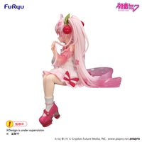Character Vocal Series 01 - Hatsune Miku Noodle Stopper Figure Sakura Miku 2025 Wink Version