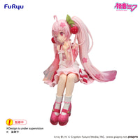 Character Vocal Series 01 - Hatsune Miku Noodle Stopper Figure Sakura Miku 2025 Wink Version