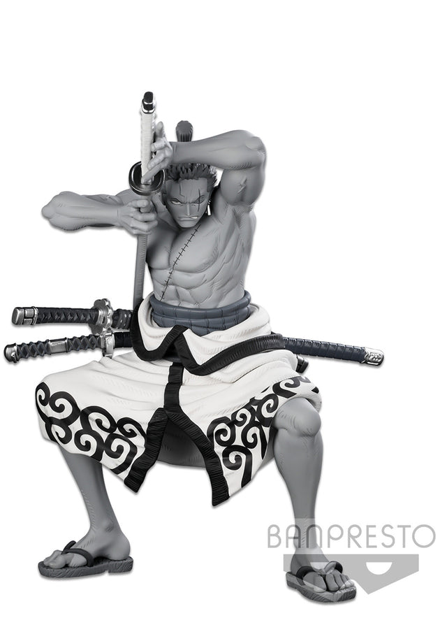 One Piece: Banpresto World Figure Colosseum 3 - Super Master Stars Piece - The Roronoa Zoro [The  Tones]