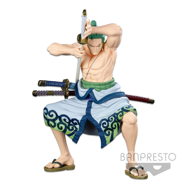 One Piece: Banpresto World Figure Colosseum 3 - Super Master Stars Piece - The Roronoa Zoro [The  Original]