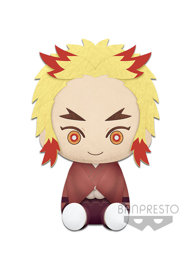 Demon Slayer: Kimetsu No Yaiba - Big Plush Tanjiro Kamado Kyojuro Rengoku(Childhood) - Kyojuro Rengoku