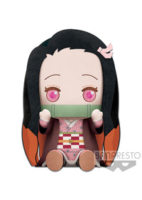 Demon Slayer: Kimetsu No Yaiba - Big Plush Nezuko Kamado Inosuke Hashibira(Real Face) - Nezuko Kamado