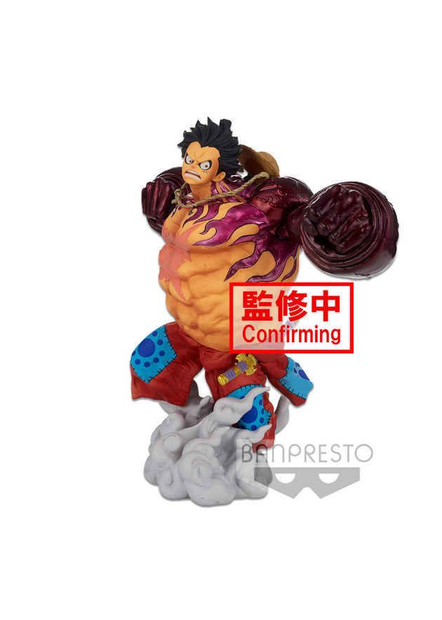 One Piece: Banpresto World Figure Colosseum 3 - Super Master Stars Piece - The Monkey D. Luffy Gear4 [The Brush]