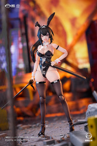 Bunny Rapid Action Squad Attacker Runa Articulated Figure 1/12 Scale
