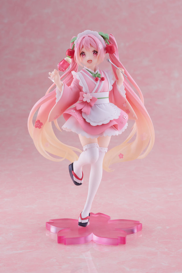 Sakura Miku Newley Written Figure (Japanese Cafe Version) (re-run)