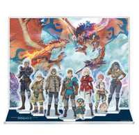 Monster Hunter Stories 3 Twisted Reflection Diorama Acrylic Stand