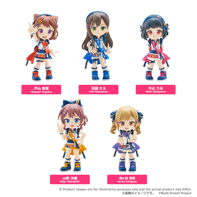 BanG Dream! PalVerse Poppin'Party (Set of 6 Figures)