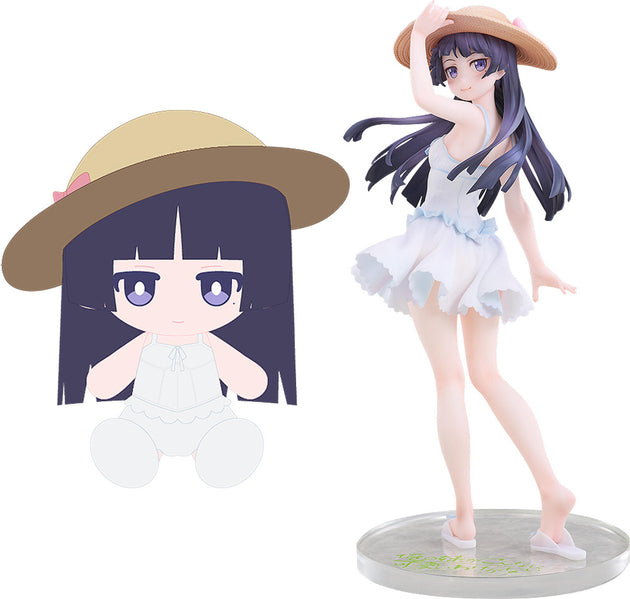 Oreimo Kuroneko (Ruri Goko) Shironeko Version Plushie Set 1/6 Scale
