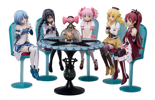 Puella Magi Madoka Magica the Movie Rebellion Tea Party Cake Song Version Non Scale Figure Complete Set