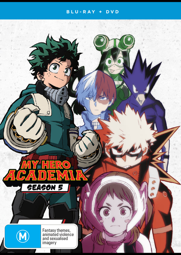 My Hero Academia - Season 5 Complete - Dvd / Blu-Ray Combo