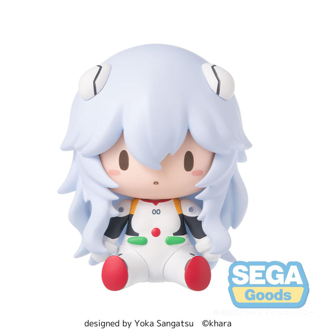 Evangelion 3.0+1.0 Thrice Upon a Time Fuwa Petit Chibi Figure Rei Long Hair