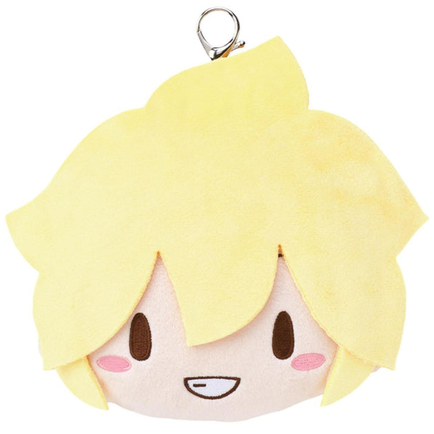 Hatsune Miku Colorful Stage! Fuwa Petit Face Pouch with Reel Street SEKAI Kagamine Len