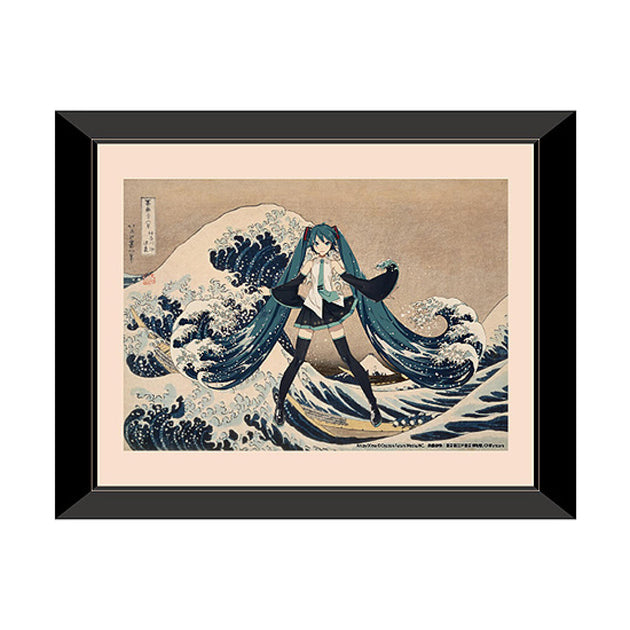Katsushika Hokusai x Hatune Miku Duplicate Key Frames Thirty-six Views of Mount Fuji The Great Wave off Kanagawa