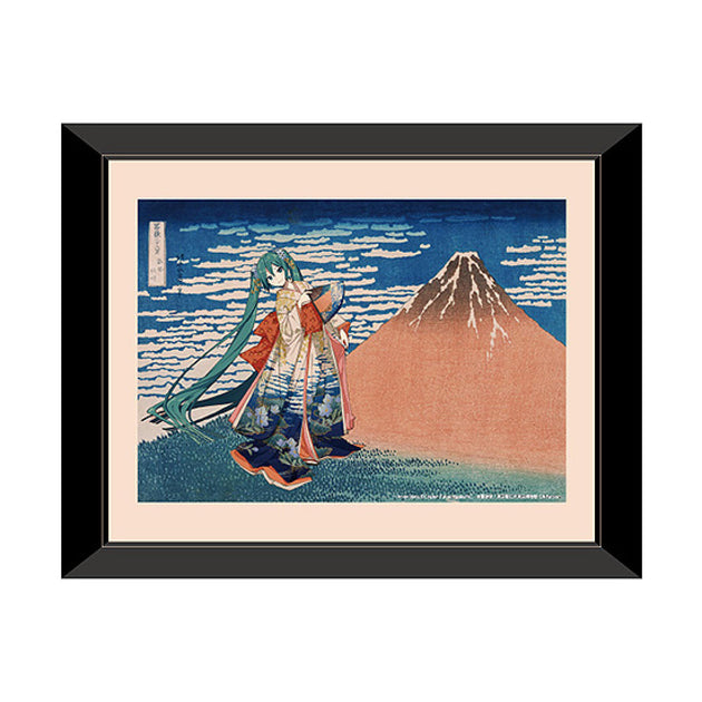 Katsushika Hokusai x Hatune Miku Duplicate Key Frames Thirty-six Views of Mount Fuji Fine Wind Clear Morning